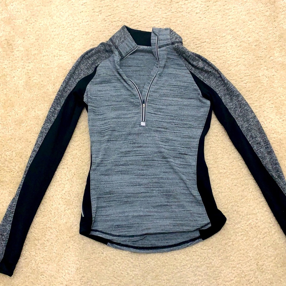 Athleta Quarter Zip Workout Shirt